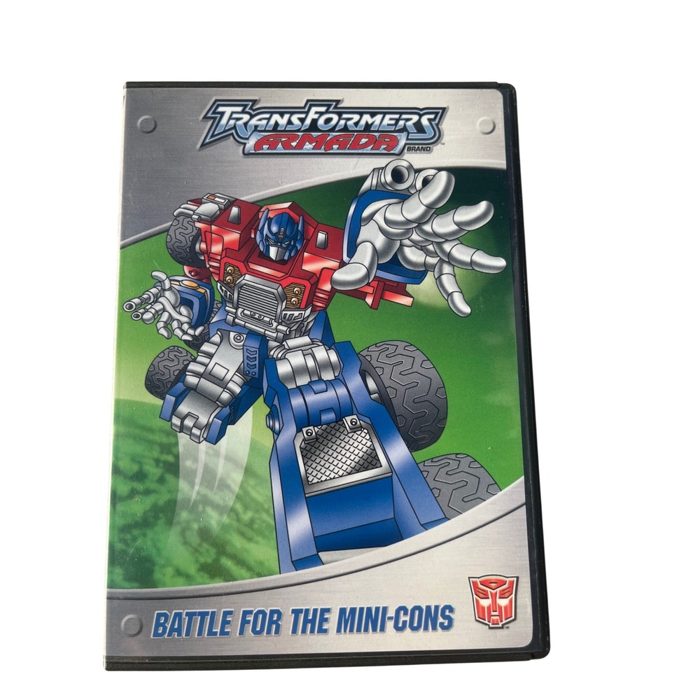 Transformers Armada Battle for the Mini-Cons DVD 2007 Rhino Optimus Prime DV8160